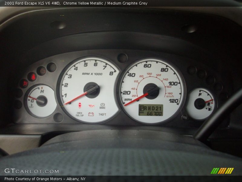  2001 Escape XLS V6 4WD XLS V6 4WD Gauges