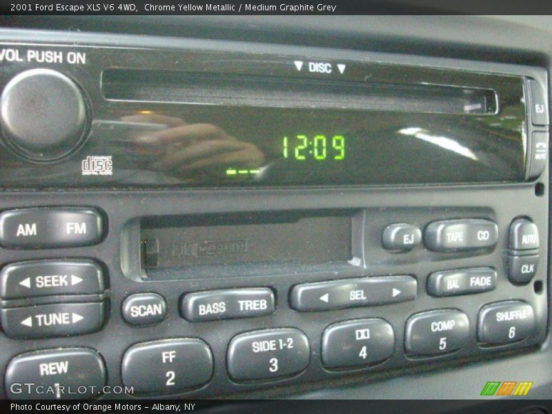 Controls of 2001 Escape XLS V6 4WD