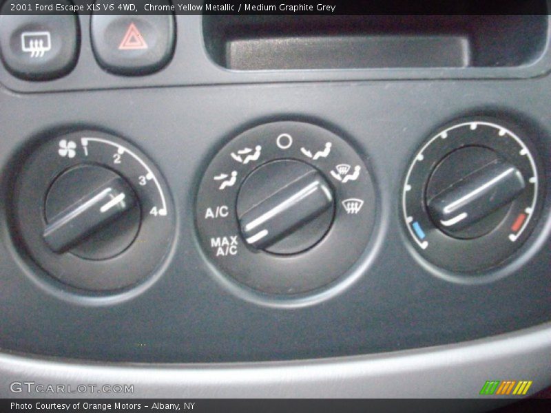 Controls of 2001 Escape XLS V6 4WD