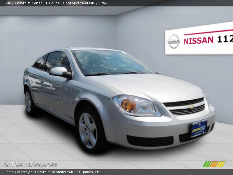 Ultra Silver Metallic / Gray 2007 Chevrolet Cobalt LT Coupe