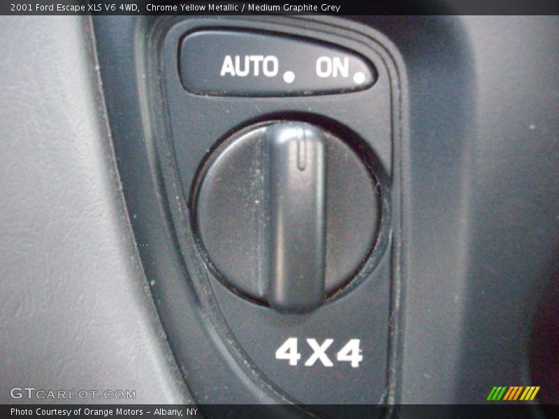 Controls of 2001 Escape XLS V6 4WD