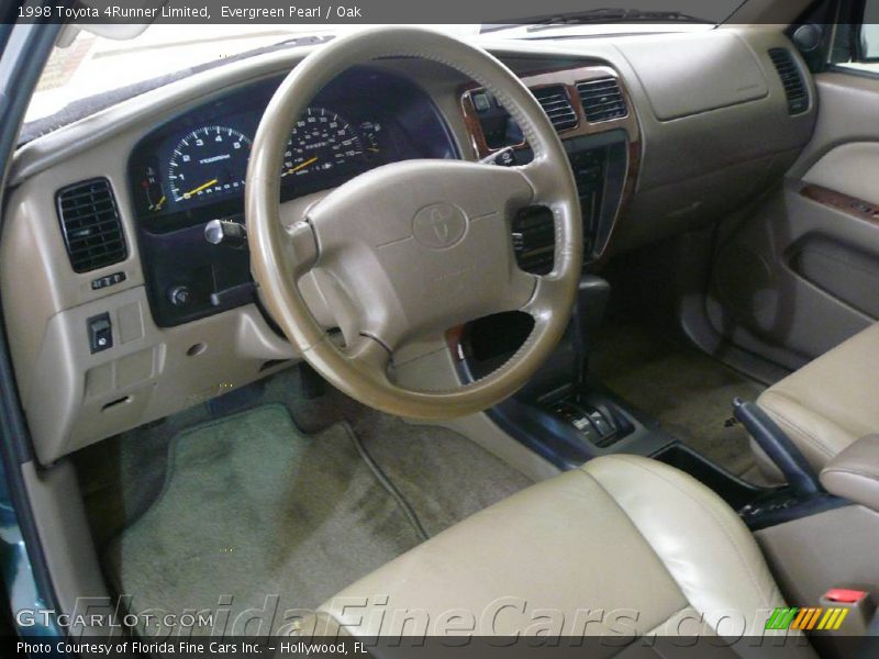 Evergreen Pearl / Oak 1998 Toyota 4Runner Limited