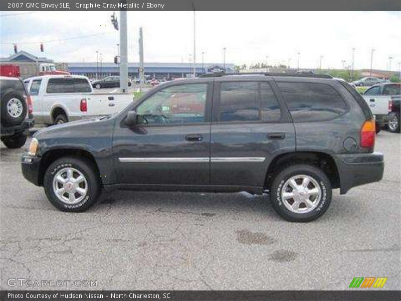 Graphite Gray Metallic / Ebony 2007 GMC Envoy SLE