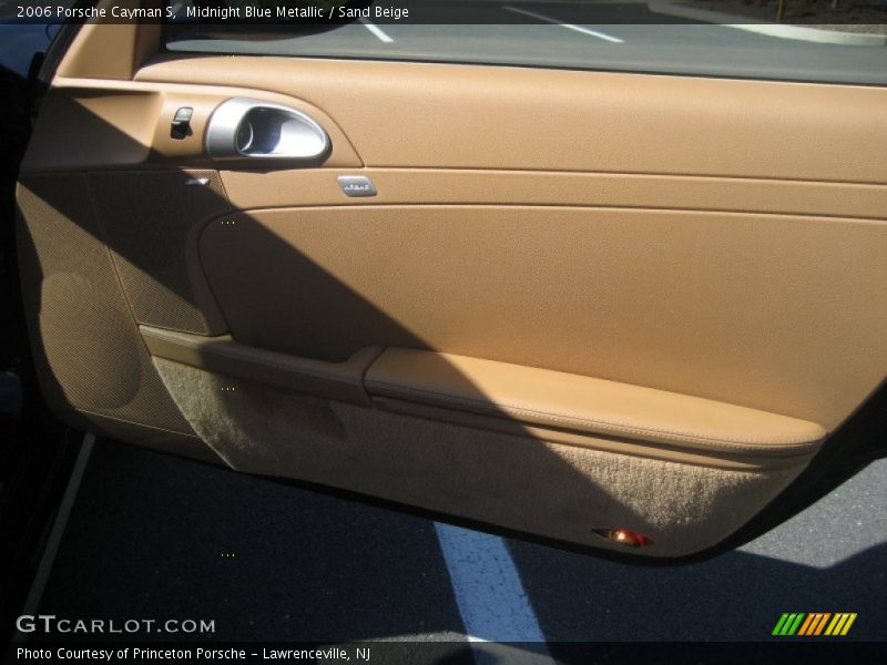 Midnight Blue Metallic / Sand Beige 2006 Porsche Cayman S