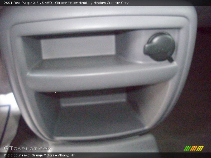 Chrome Yellow Metallic / Medium Graphite Grey 2001 Ford Escape XLS V6 4WD
