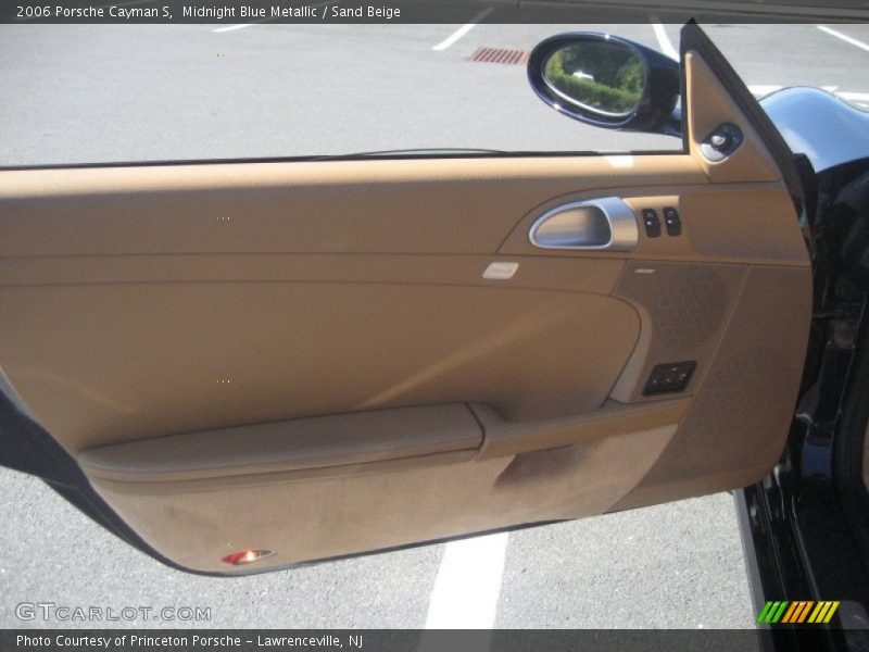 Midnight Blue Metallic / Sand Beige 2006 Porsche Cayman S
