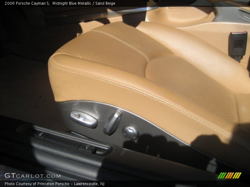 Midnight Blue Metallic / Sand Beige 2006 Porsche Cayman S