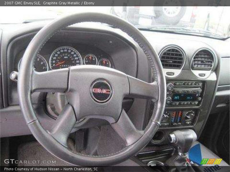 Graphite Gray Metallic / Ebony 2007 GMC Envoy SLE