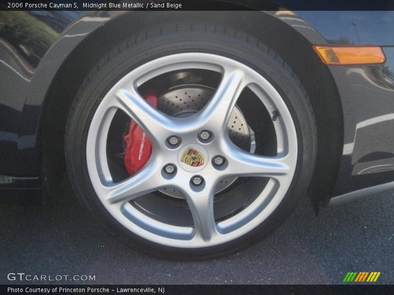 Midnight Blue Metallic / Sand Beige 2006 Porsche Cayman S