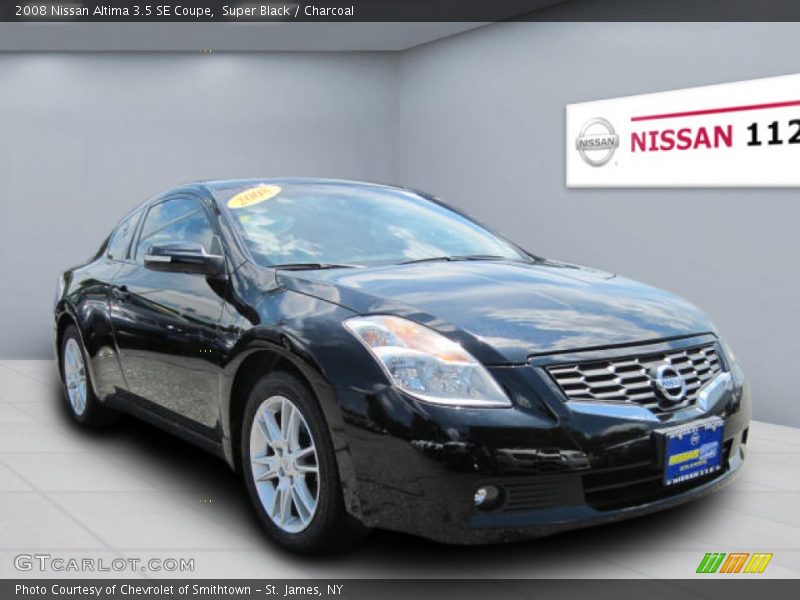Super Black / Charcoal 2008 Nissan Altima 3.5 SE Coupe