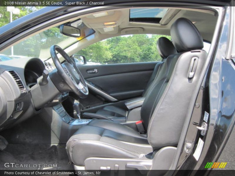 Super Black / Charcoal 2008 Nissan Altima 3.5 SE Coupe