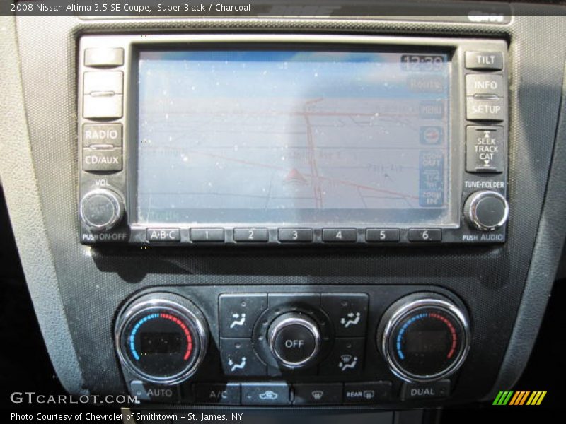 Super Black / Charcoal 2008 Nissan Altima 3.5 SE Coupe