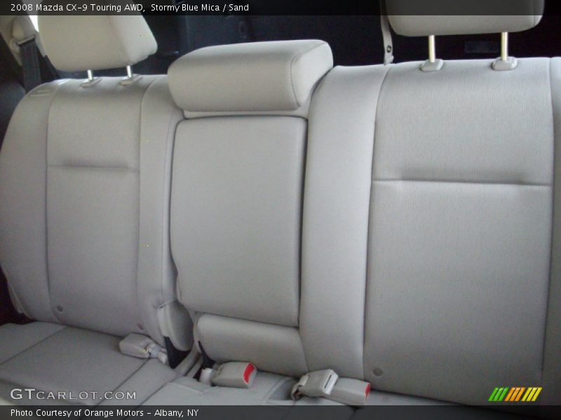 Stormy Blue Mica / Sand 2008 Mazda CX-9 Touring AWD