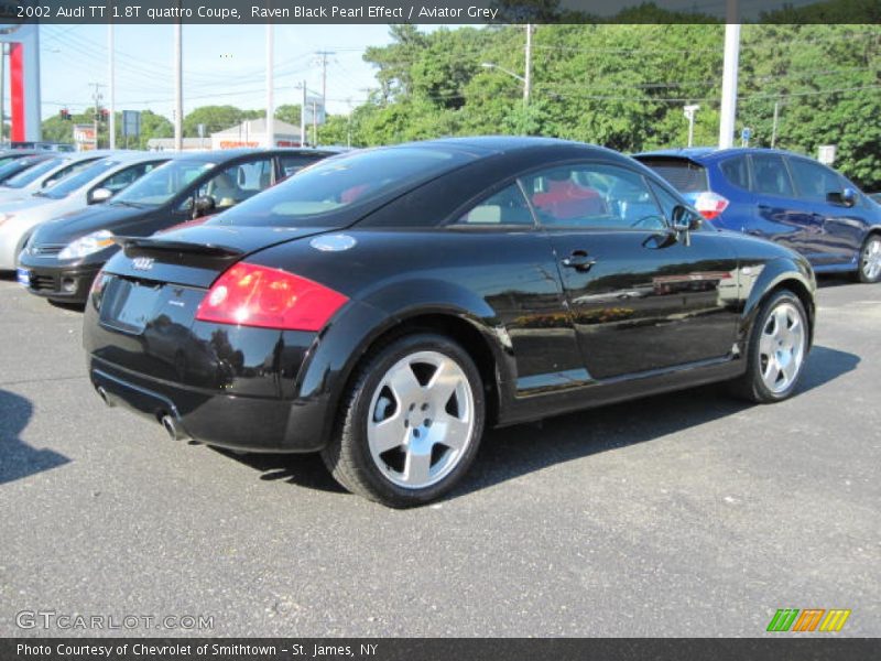 Raven Black Pearl Effect / Aviator Grey 2002 Audi TT 1.8T quattro Coupe