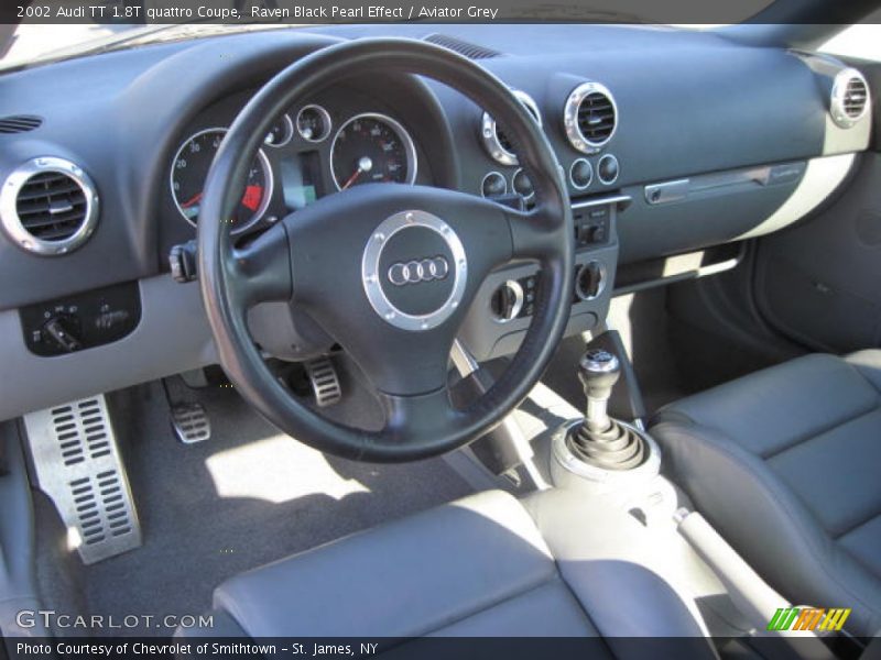 Aviator Grey Interior - 2002 TT 1.8T quattro Coupe 