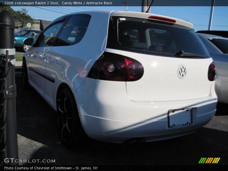 Candy White / Anthracite Black 2008 Volkswagen Rabbit 2 Door