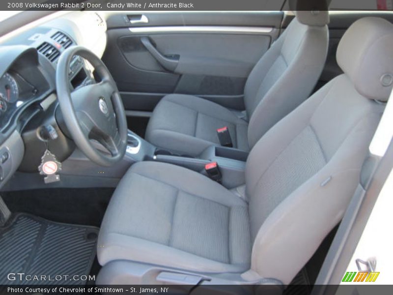  2008 Rabbit 2 Door Anthracite Black Interior
