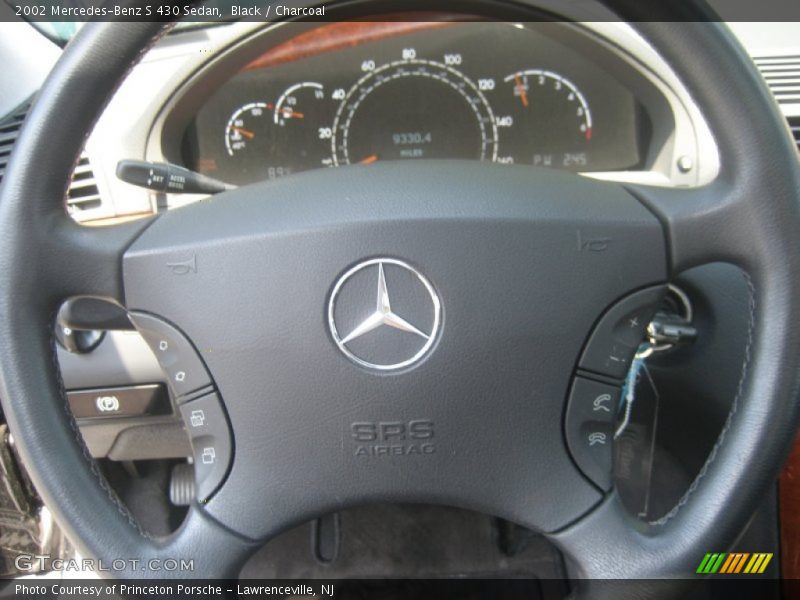 Black / Charcoal 2002 Mercedes-Benz S 430 Sedan