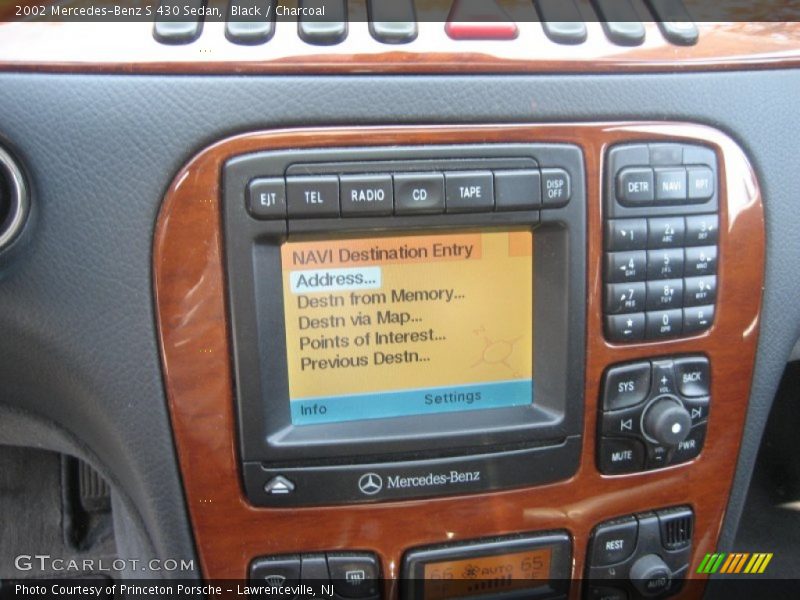 Black / Charcoal 2002 Mercedes-Benz S 430 Sedan