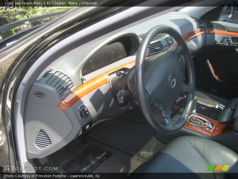 Black / Charcoal 2002 Mercedes-Benz S 430 Sedan