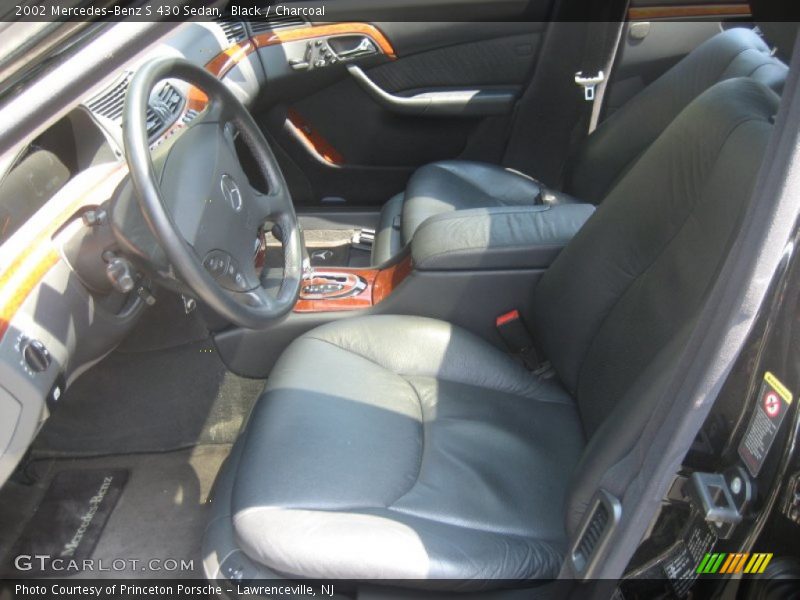 Black / Charcoal 2002 Mercedes-Benz S 430 Sedan