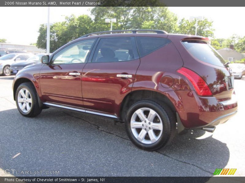 Merlot Pearl / Charcoal 2006 Nissan Murano SL AWD
