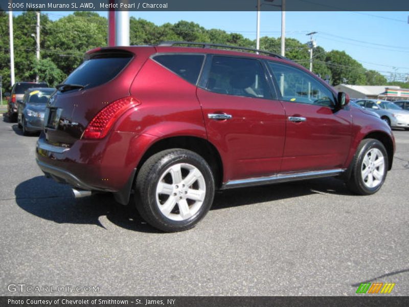 Merlot Pearl / Charcoal 2006 Nissan Murano SL AWD