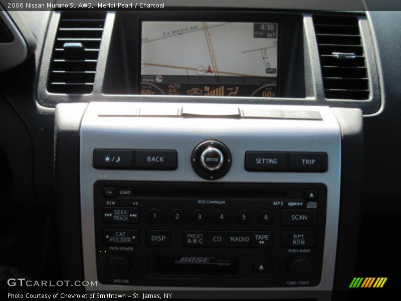 Merlot Pearl / Charcoal 2006 Nissan Murano SL AWD