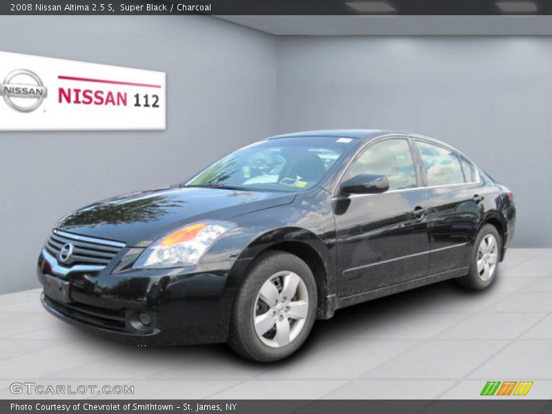 Super Black / Charcoal 2008 Nissan Altima 2.5 S