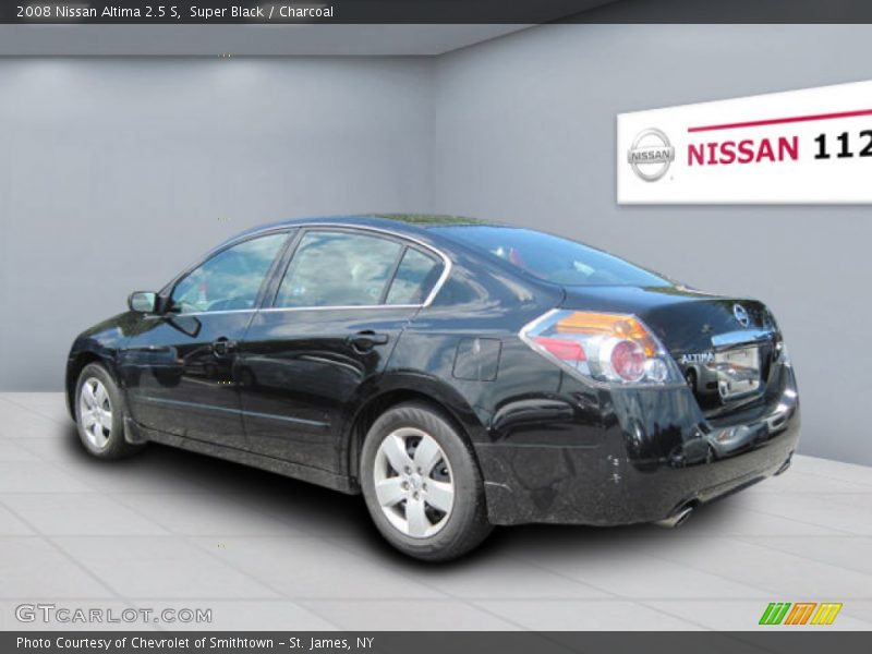 Super Black / Charcoal 2008 Nissan Altima 2.5 S