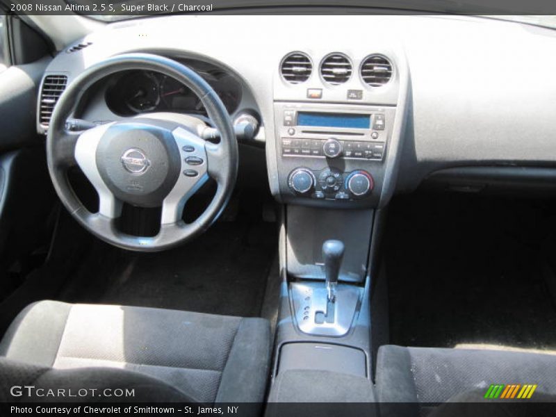 Super Black / Charcoal 2008 Nissan Altima 2.5 S