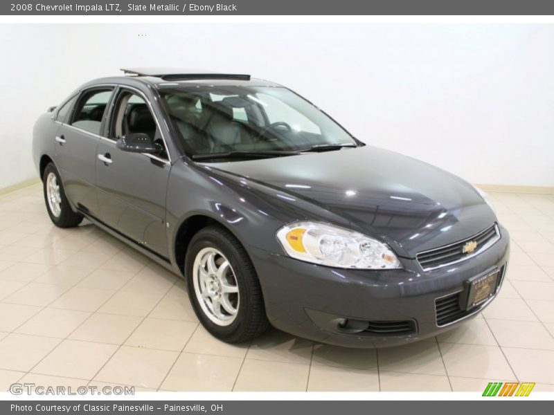 Slate Metallic / Ebony Black 2008 Chevrolet Impala LTZ