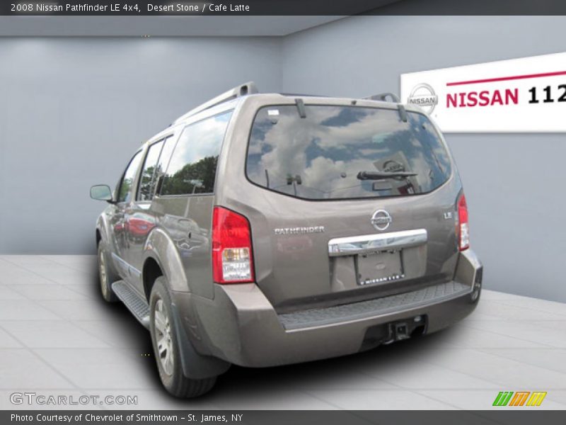 Desert Stone / Cafe Latte 2008 Nissan Pathfinder LE 4x4