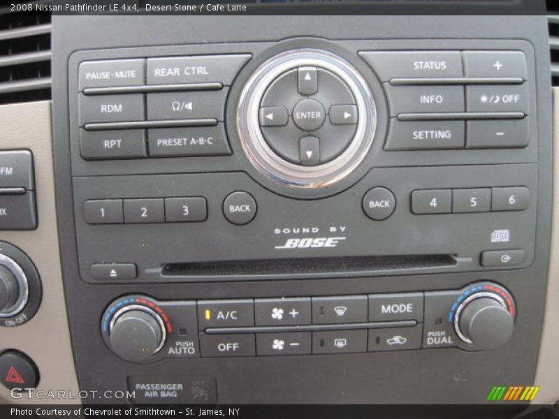 Desert Stone / Cafe Latte 2008 Nissan Pathfinder LE 4x4