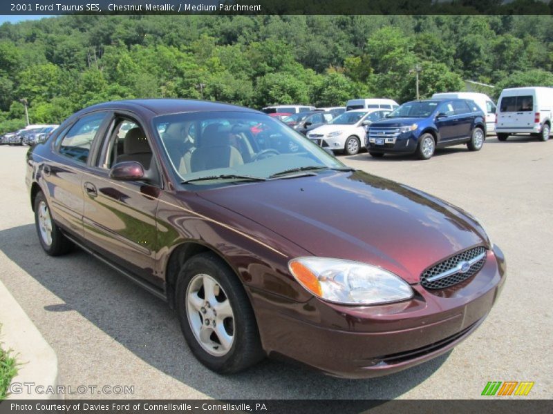 Front 3/4 View of 2001 Taurus SES