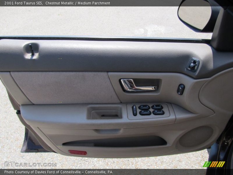 Chestnut Metallic / Medium Parchment 2001 Ford Taurus SES