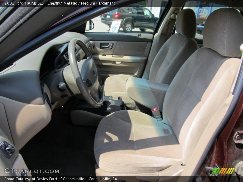  2001 Taurus SES Medium Parchment Interior