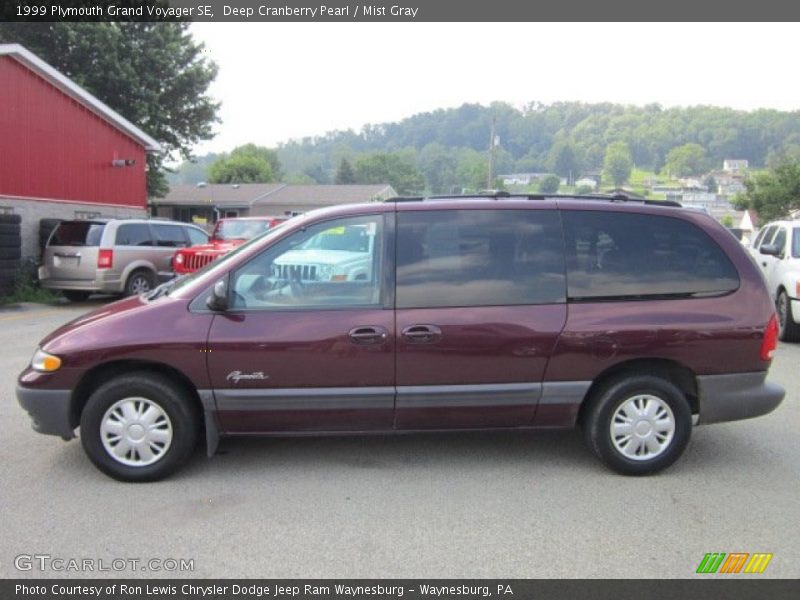  1999 Grand Voyager SE Deep Cranberry Pearl