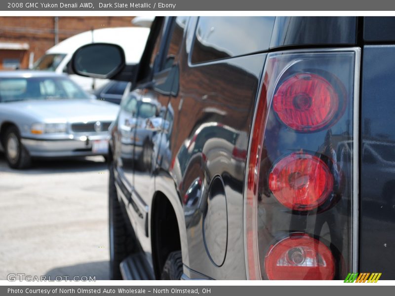 Dark Slate Metallic / Ebony 2008 GMC Yukon Denali AWD