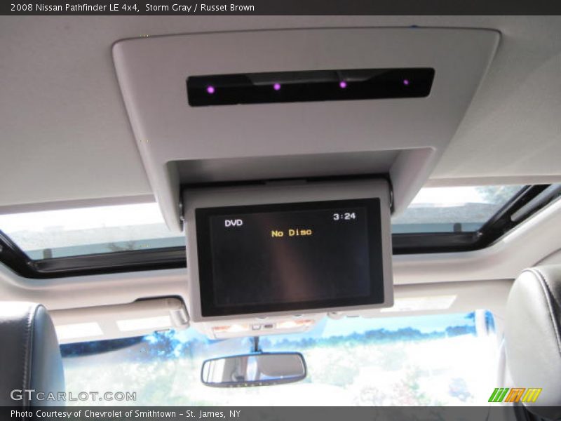 Storm Gray / Russet Brown 2008 Nissan Pathfinder LE 4x4