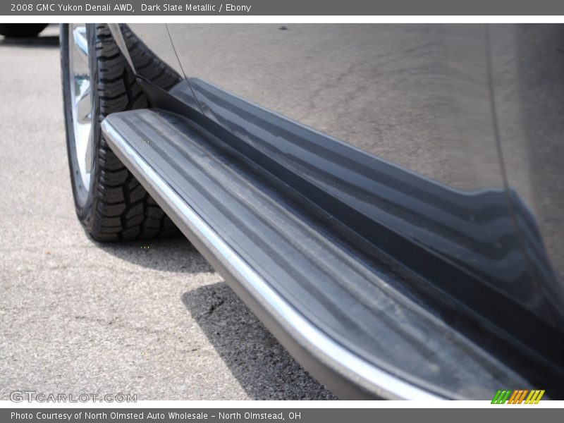 Dark Slate Metallic / Ebony 2008 GMC Yukon Denali AWD