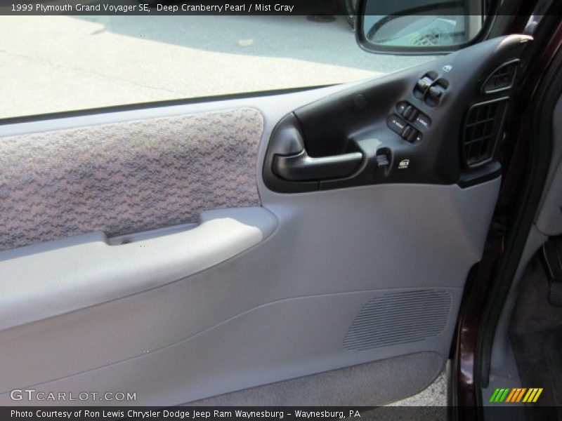 Deep Cranberry Pearl / Mist Gray 1999 Plymouth Grand Voyager SE