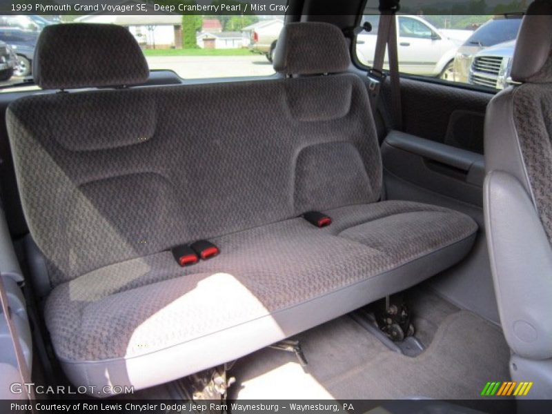 Deep Cranberry Pearl / Mist Gray 1999 Plymouth Grand Voyager SE