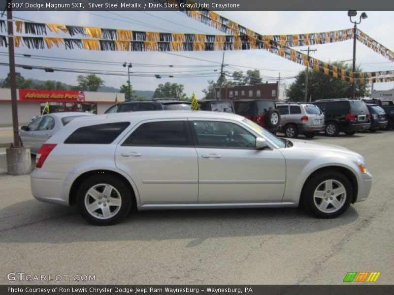 Silver Steel Metallic / Dark Slate Gray/Light Graystone 2007 Dodge Magnum SXT