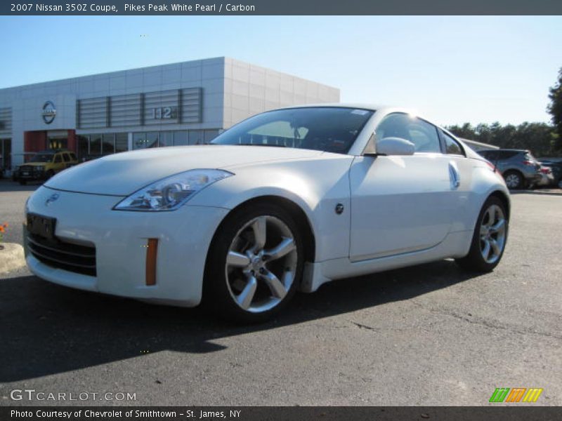 Pikes Peak White Pearl / Carbon 2007 Nissan 350Z Coupe