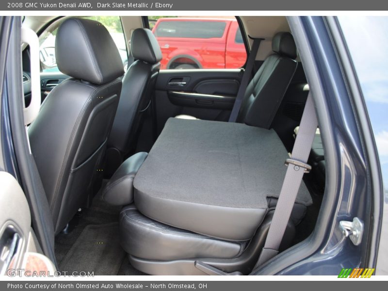 Dark Slate Metallic / Ebony 2008 GMC Yukon Denali AWD