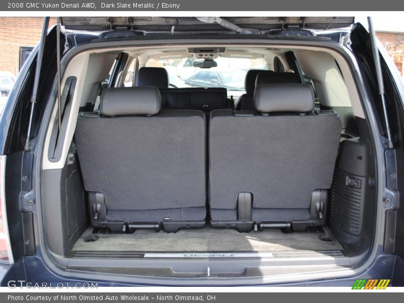 Dark Slate Metallic / Ebony 2008 GMC Yukon Denali AWD
