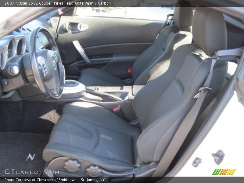 Pikes Peak White Pearl / Carbon 2007 Nissan 350Z Coupe