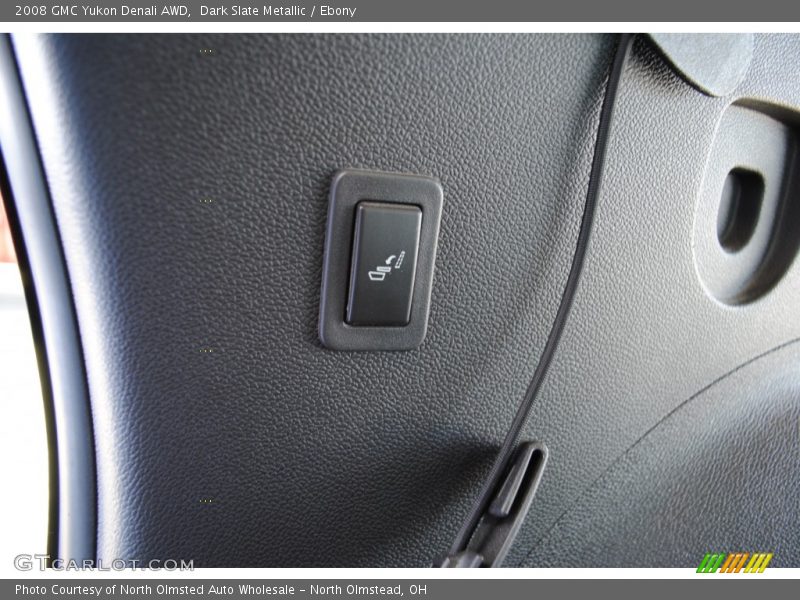 Dark Slate Metallic / Ebony 2008 GMC Yukon Denali AWD