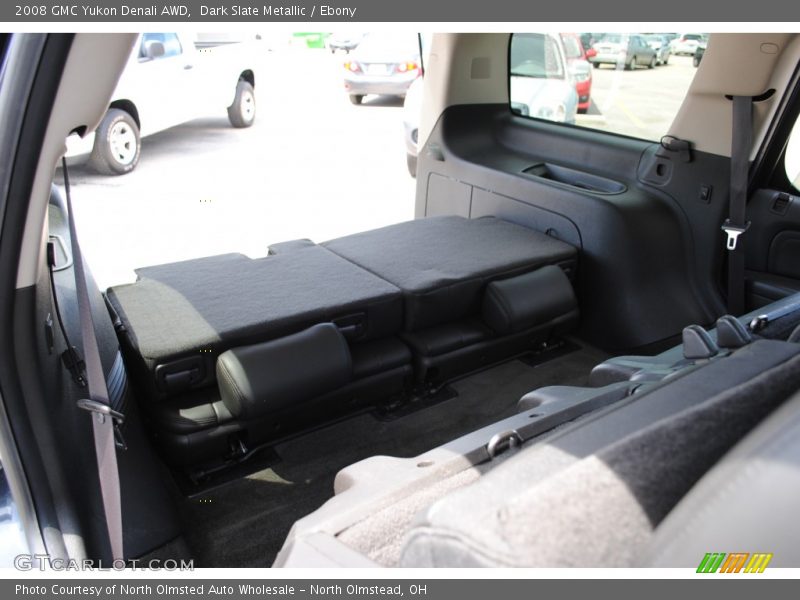 Dark Slate Metallic / Ebony 2008 GMC Yukon Denali AWD